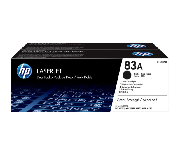 HP HP 83A black 2szt - 483634 - zdjęcie